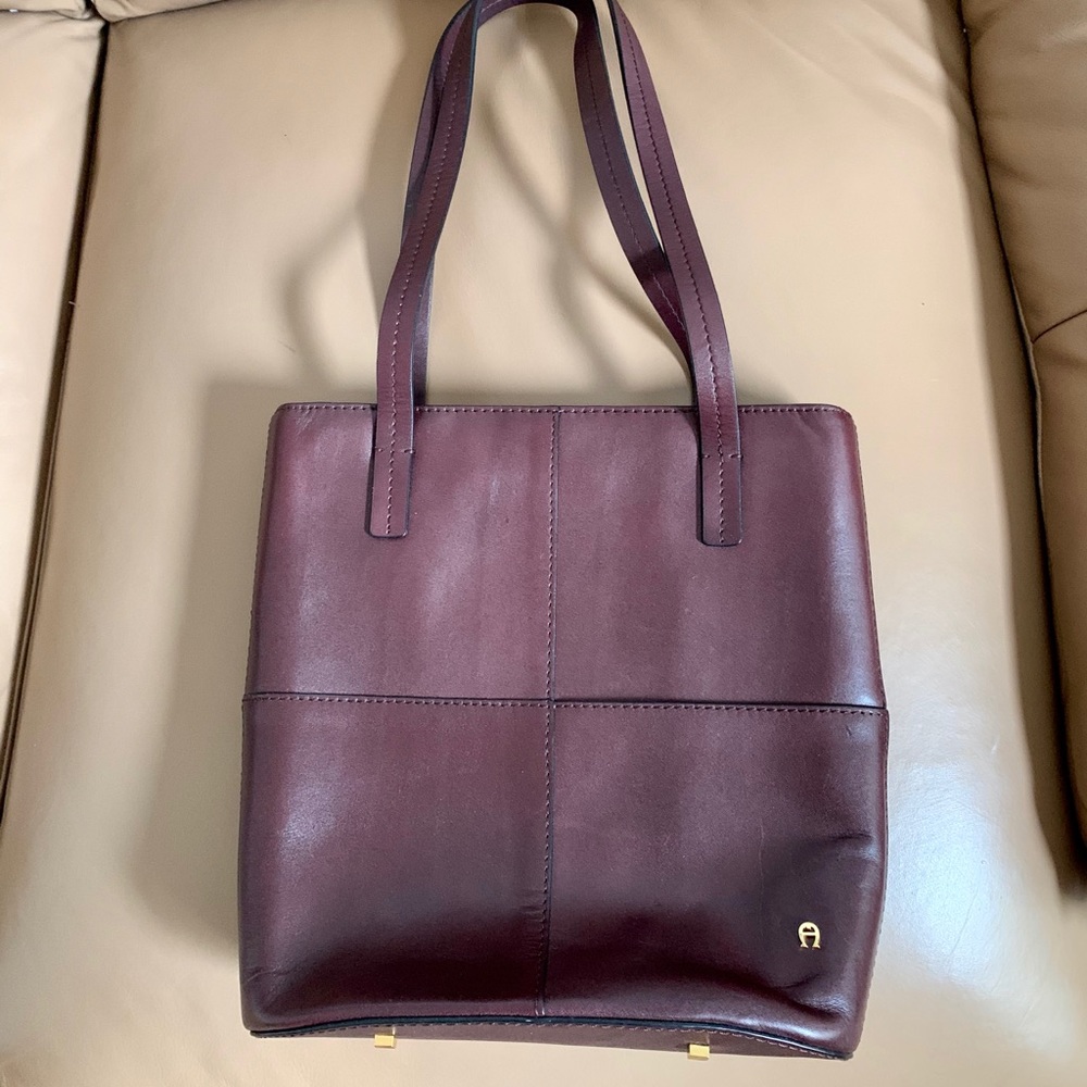 Etienne Aigner Leather Shoulder Bag